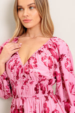 HONEY BUN MOUVE WOVEN MIDI DRESS - By Baano