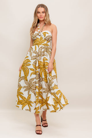 PETITE LOVE WOVEN MIDI DRESS - By Baano