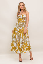 PETITE LOVE WOVEN MIDI DRESS - By Baano