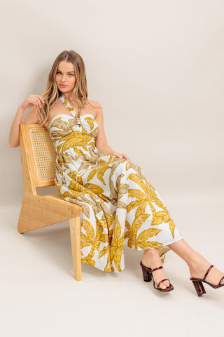 PETITE LOVE WOVEN MIDI DRESS - By Baano
