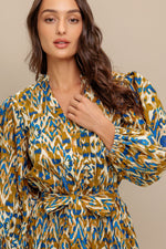 TERRA VISION WOVEN MIDI DRESS - By Baano