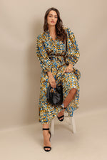 TERRA VISION WOVEN MIDI DRESS - By Baano