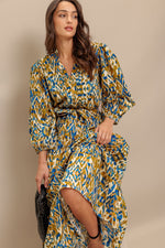 TERRA VISION WOVEN MIDI DRESS - By Baano