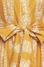 DESERT BLOOM WOVEN MIDI DRESS - By Baano