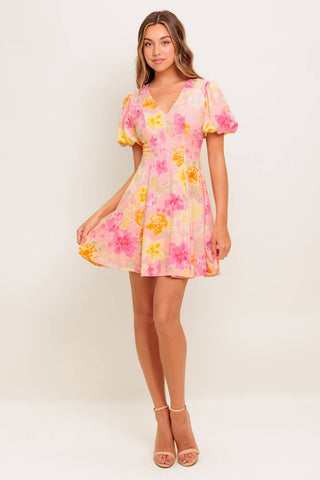 MARGARITA MOOD WOVEN MINI DRESS - By Baano