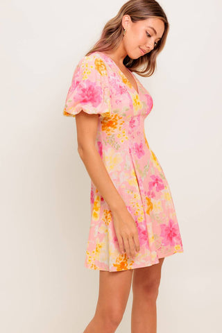 MARGARITA MOOD WOVEN MINI DRESS - By Baano
