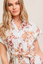 MAPLE GARDEN WOVEN MIDI DRESS - By Baano