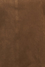 QUIET LUXURY EDGE FAUX SUEDE MIDI SHIFT DRESS - By Baano