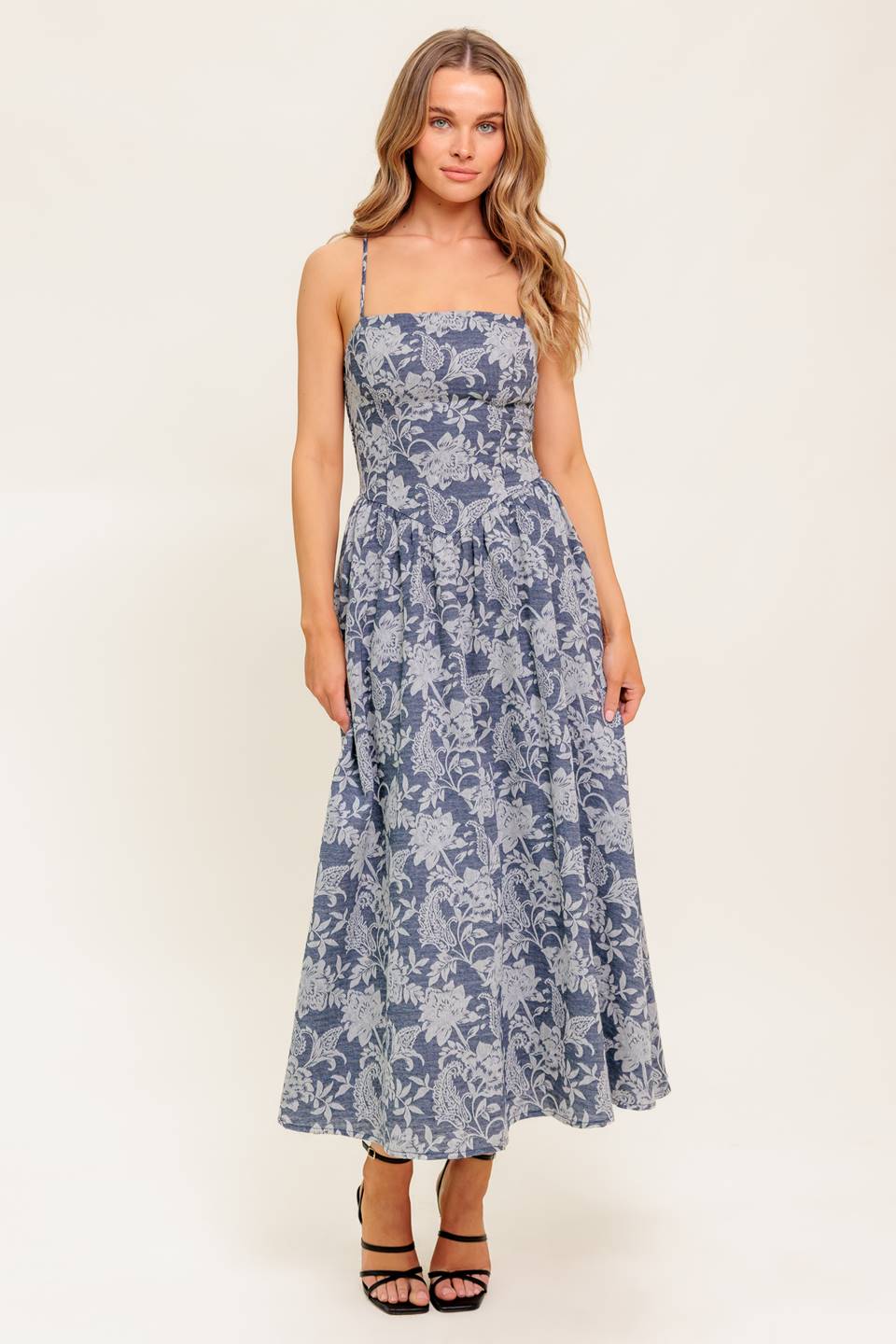 ORDINARY IS OVERRATED WOVEN MIDI DRESS - By Baano