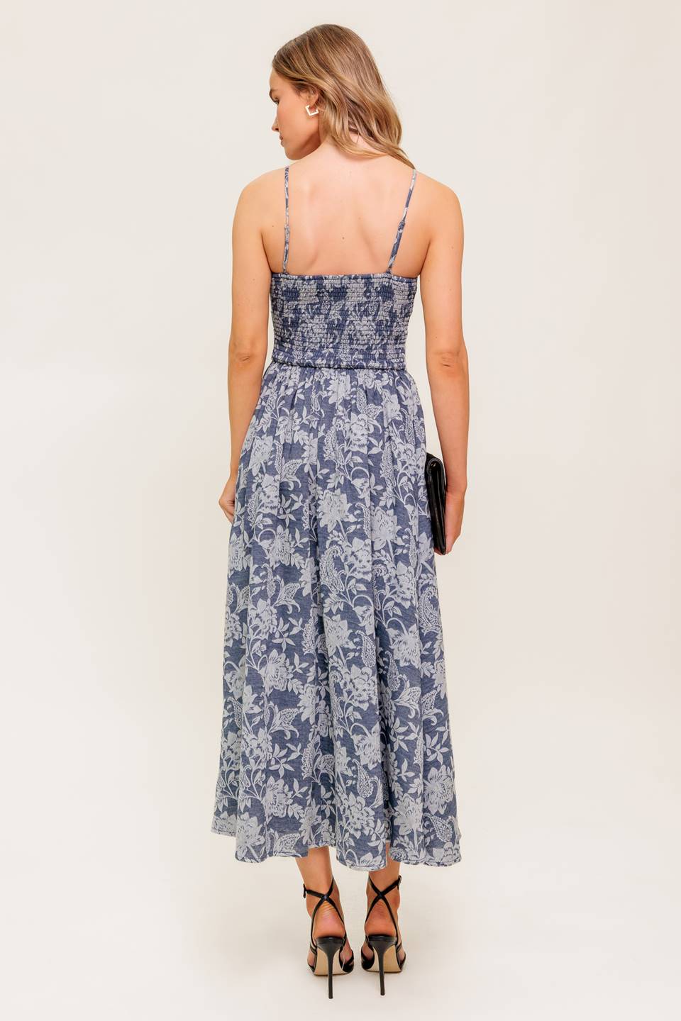 ORDINARY IS OVERRATED WOVEN MIDI DRESS - By Baano