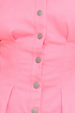 COTTON CANDY DAYS WOVEN MINI DRESS - By Baano