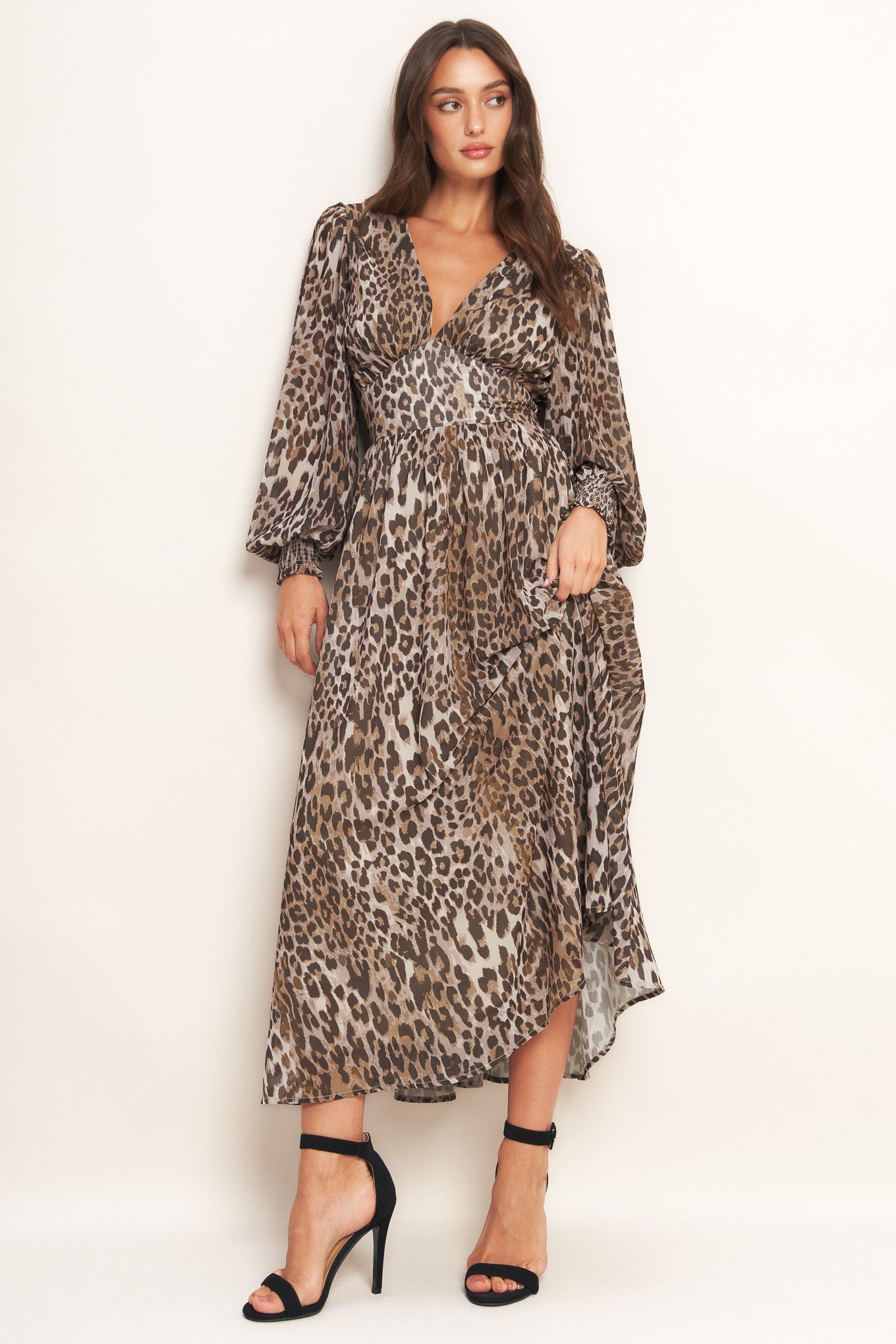 DESERT WALTZ WOVEN MIDI DRESS - By Baano