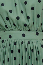 HALTER DOT GLOW WOVEN MAXI DRESS - By Baano