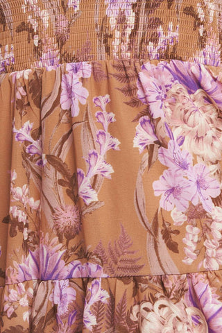 WESTERN GARDEN GIRL WOVEN MINI DRESS - By Baano