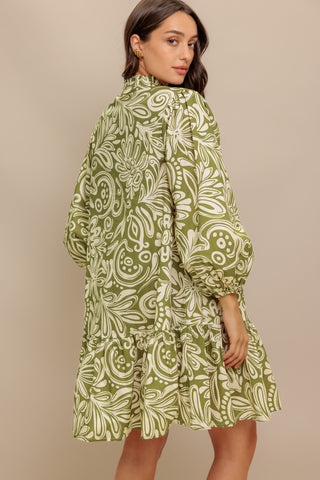 FLORENCE FLAIR WOVEN MINI DRESS - By Baano