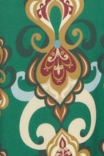 MODERN RETRO BLOOM WOVEN MIDI DRESS - By Baano