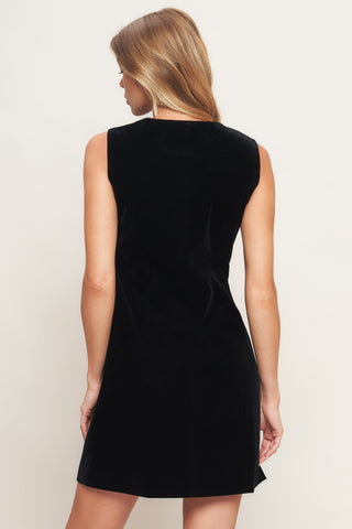 PARTY PERFECT VELVET MINI DRESS - By Baano