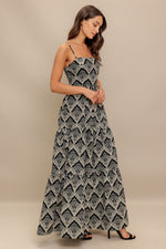 HAZELWOOD GARDEN WOVEN MAXI DRESS - By Baano