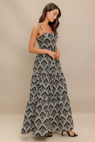 HAZELWOOD GARDEN WOVEN MAXI DRESS - By Baano