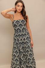 HAZELWOOD GARDEN WOVEN MAXI DRESS - By Baano