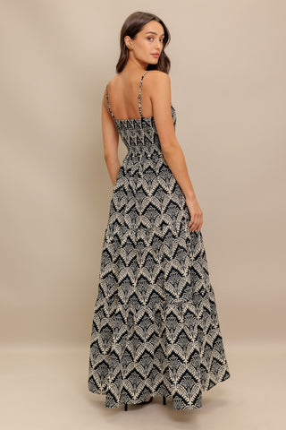 HAZELWOOD GARDEN WOVEN MAXI DRESS - By Baano
