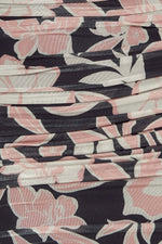 MUTED ROMANCE POWER MESH MIDI DRESS - By Baano