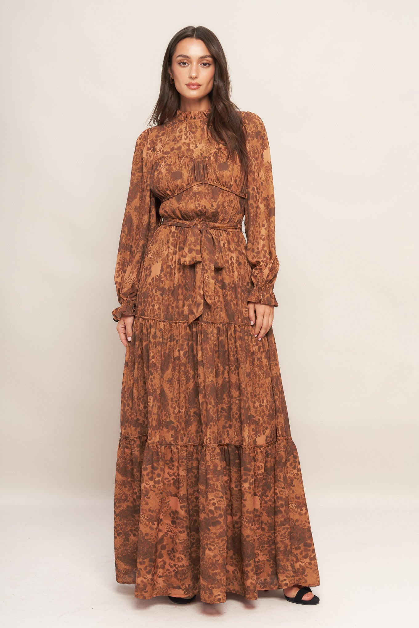 NOMAD'S WHISPER WOVEN MAXI DRESS - By Baano