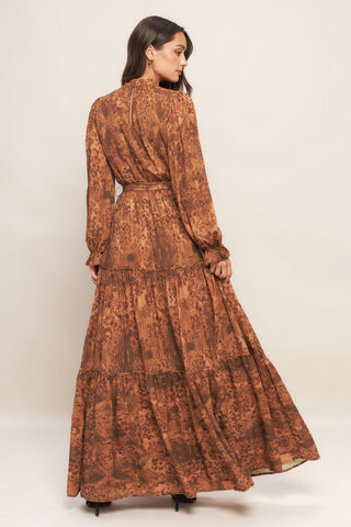 NOMAD'S WHISPER WOVEN MAXI DRESS - By Baano