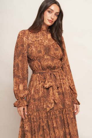 NOMAD'S WHISPER WOVEN MAXI DRESS - By Baano