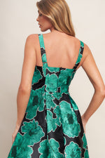 ROYAL BAROQUE WOVEN MIDI DRESS - By Baano