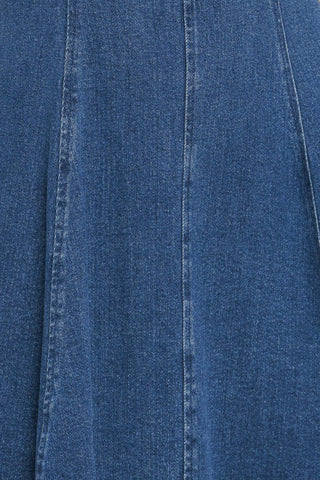 WESTWOOD CHARM DENIM MINI DRESS