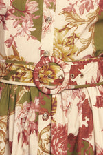 COUNTRY ROMANCE WOVEN MIDI DRESS - By Baano