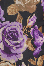 VIOLET EMBRACE POWER MESH MIDI DRESS - By Baano