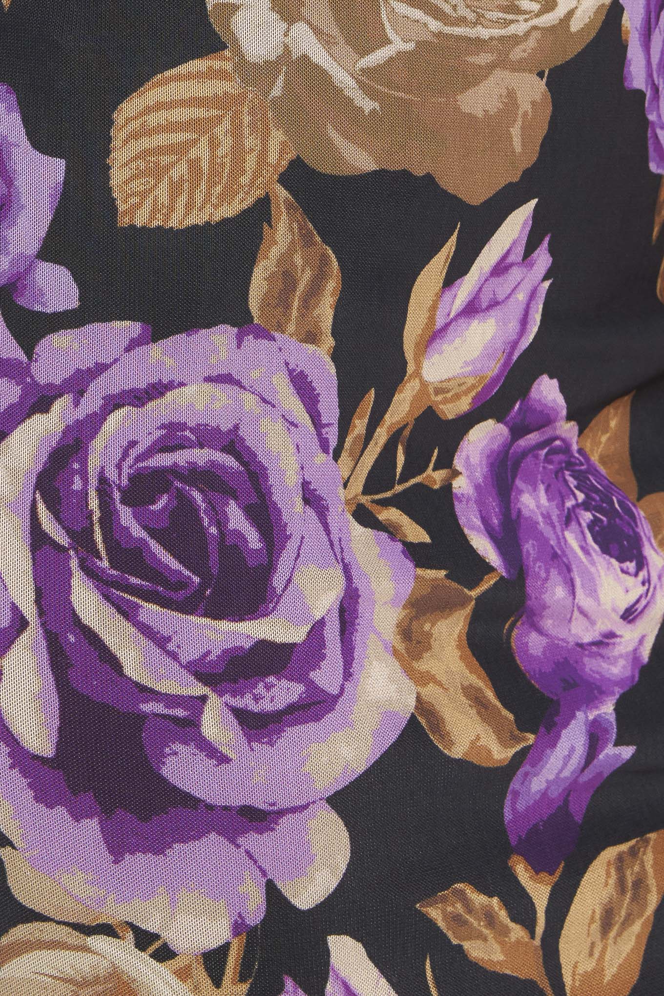 VIOLET EMBRACE POWER MESH MIDI DRESS - By Baano