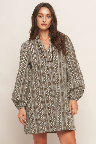 DESERT DUST WOVEN MINI DRESS - By Baano