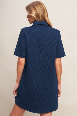 DOWNTOWN COOL KNIT MINI DRESS - By Baano