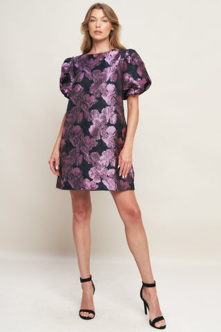 PARTY PERFECT WOVEN MINI DRESS - By Baano