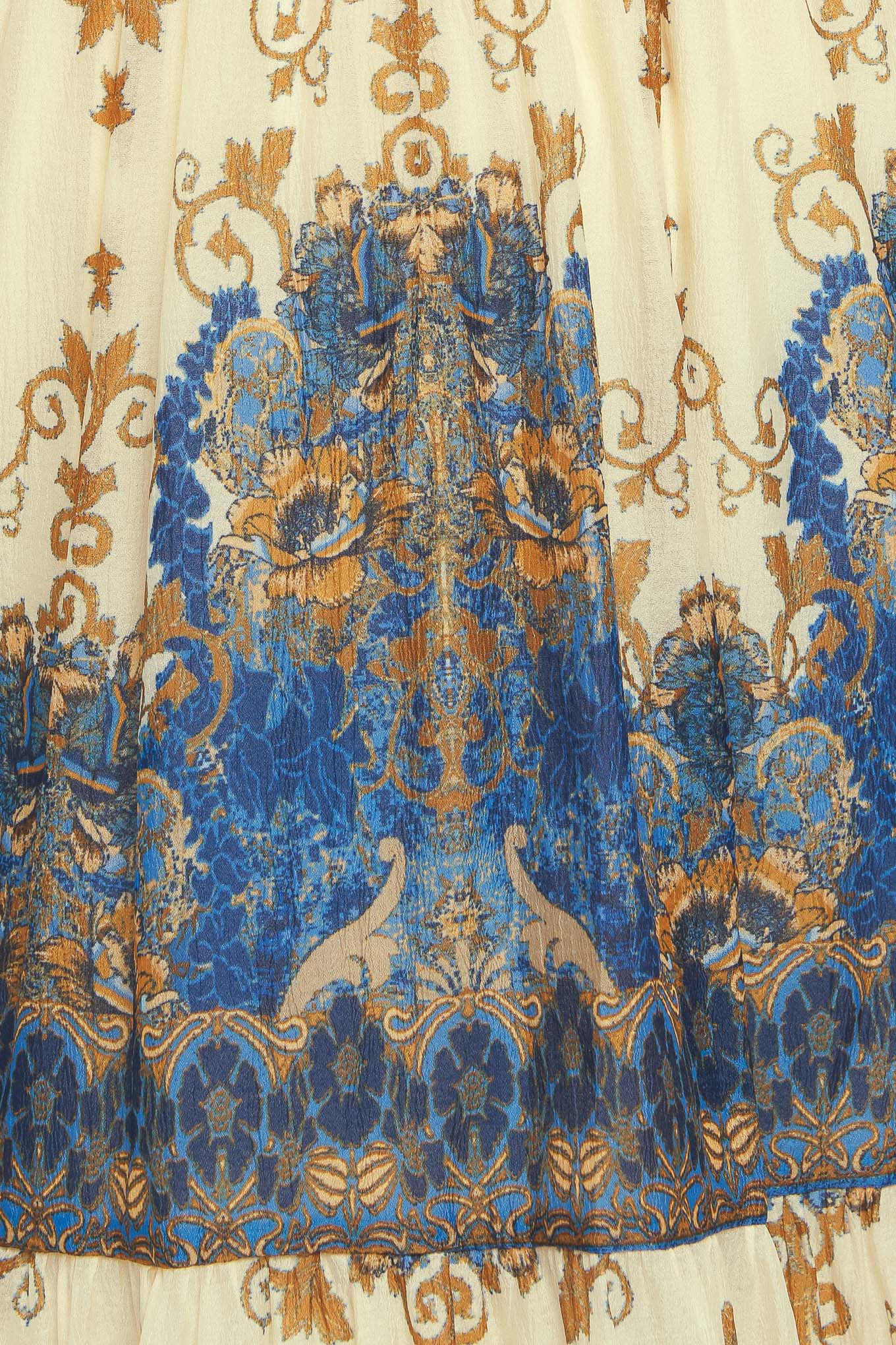 MIDNIGHT SERENADE EMPIRE WOVEN MAXI DRESS - By Baano