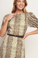 PRIMAL GRACE WOVEN MIDI DRESS - By Baano