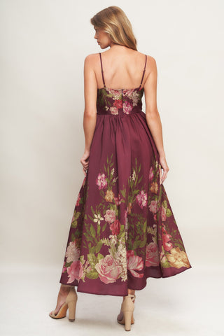 SECRET GARDEN ROMANCE WOVEN ANKLE DRESS Flying Tomato