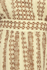 TRIBAL WHISPER WOVEN MIDI DRESS Flying Tomato