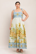 POSTCARD PERFECT WOVEN MAXI DRESS Flying Tomato