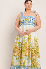 POSTCARD PERFECT WOVEN MAXI DRESS Flying Tomato