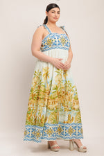 POSTCARD PERFECT WOVEN MAXI DRESS Flying Tomato