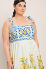 POSTCARD PERFECT WOVEN MAXI DRESS Flying Tomato