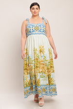 POSTCARD PERFECT WOVEN MAXI DRESS Flying Tomato