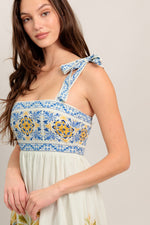 POSTCARD PERFECT WOVEN MAXI DRESS Flying Tomato