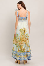 POSTCARD PERFECT WOVEN MAXI DRESS Flying Tomato