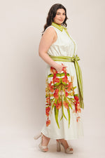 SPRING HEIRLOOM WOVEN MIDI DRESS Flying Tomato