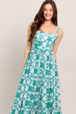 LOVE GROWS HERE WOVEN MAXI DRESS